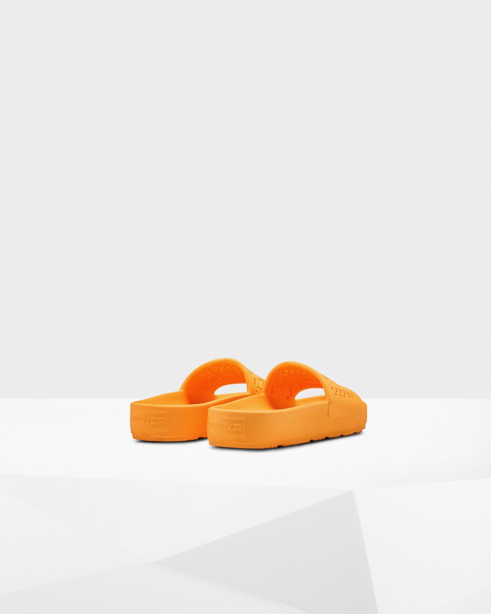 Womens Hunter Slides Orange - Original Lightweight Moulded - 2891730-SQ